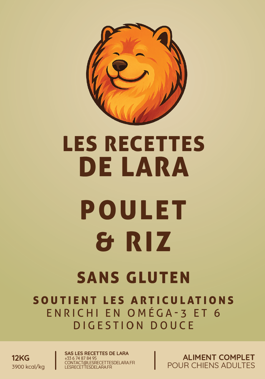 Croquette Poulet & Riz - Digestion douce