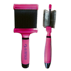 Brosse-carde flexible 2 faces 66mm