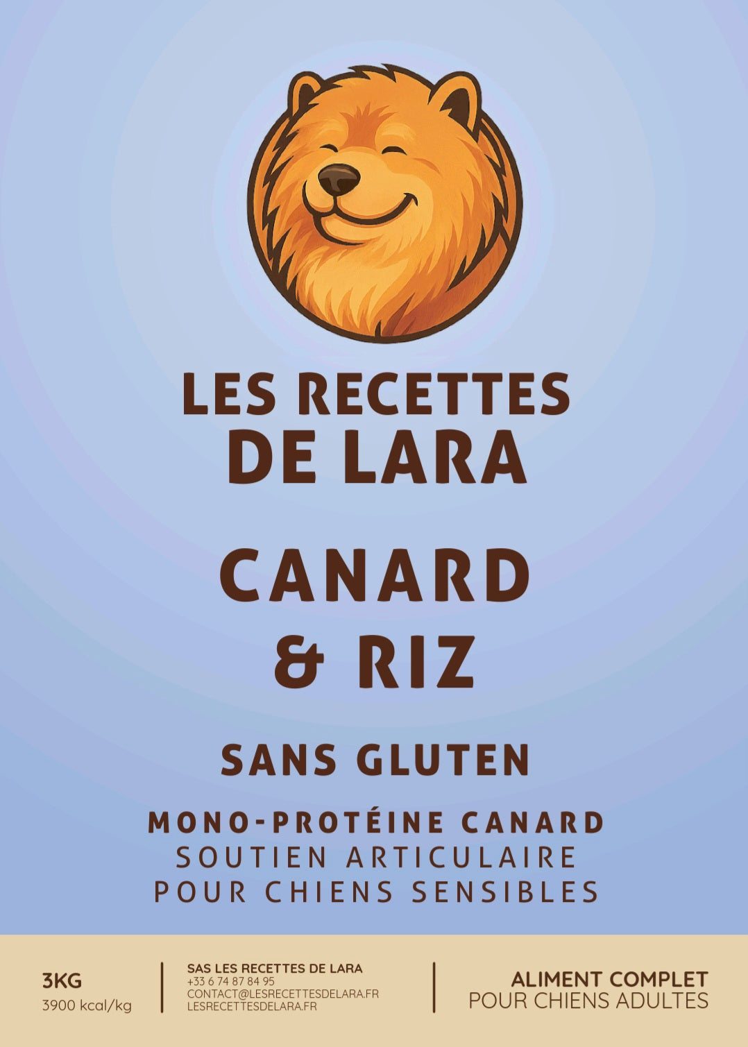 Croquette Canard & Riz - Digestion douce